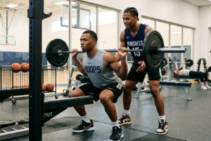 Musculation des basketteurs